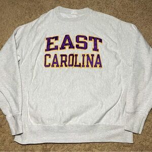 Champion East Carolina Pirates Women’s Crewneck Sweatshirt Size Large